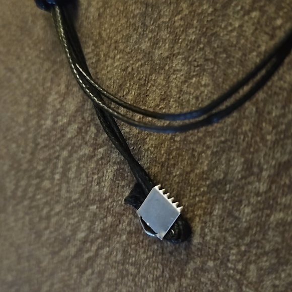 3/$30 Dainty Black Macrame Heart Adjustable Tennis Bracelet - Picture 5 of 7